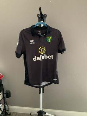 Norwich City 2019-2020 Errea Third Football Shirt Jersey - Size S